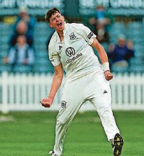 Cricket Back injury brings Dom's season to early end