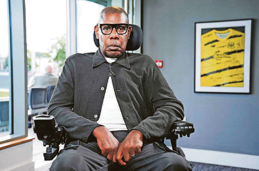 Without boundaries Ex-cricketer Syd tells his story amid MND battle