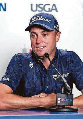 Golf Thomas not daunted by US Open course