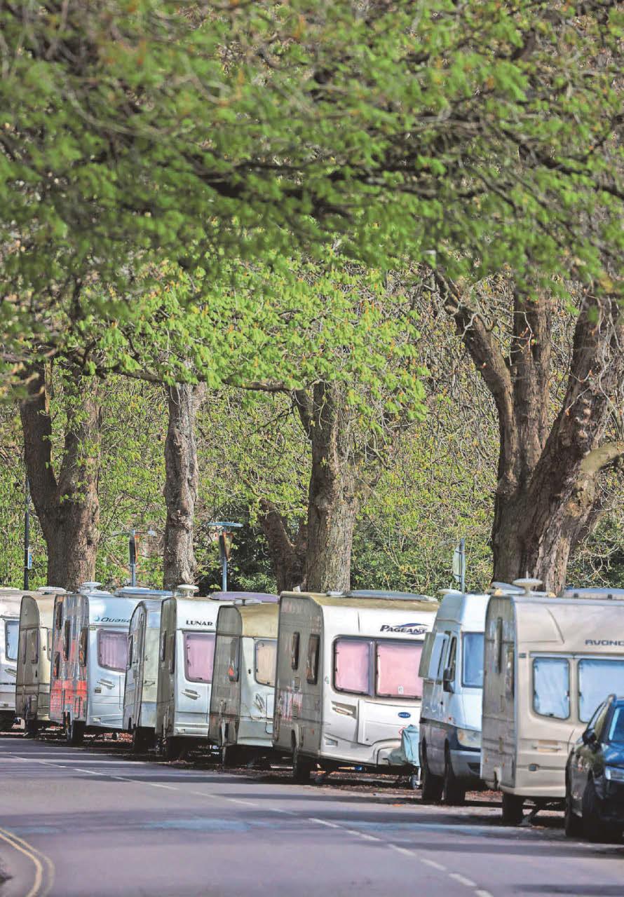 Legal action: Council seeking court order to tackle caravan issue on Downs