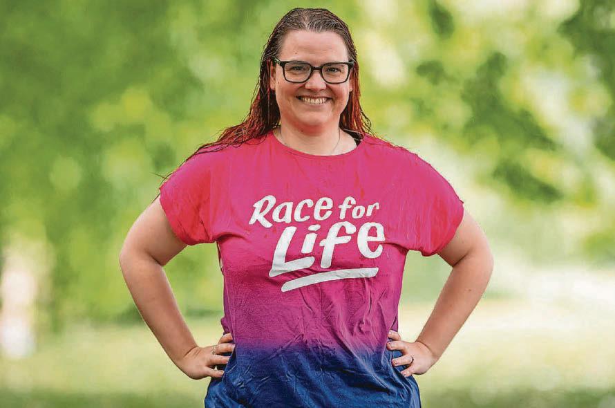 Starting over Cancer survivor to set charity racers on their way