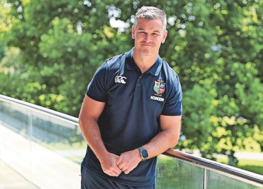 Rugby Sexton defends Ireland's big contingent in Lions squad