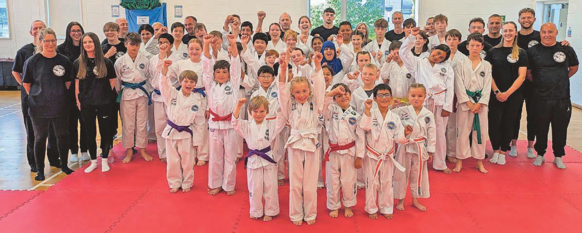 Sport South West Taekwondo students among the medals at several competitions