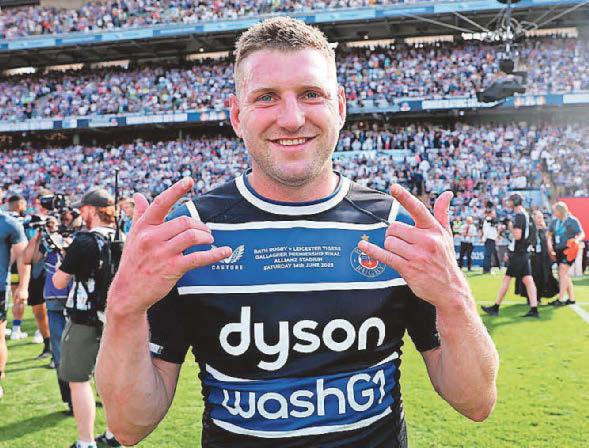 Rugby Russell sees more success ahead for treble winners Bath