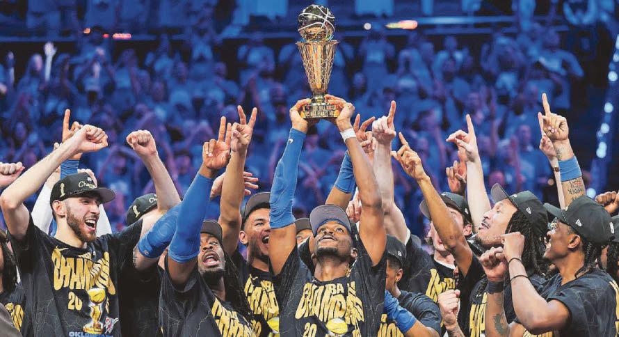 Basketball Shai 'excited' for Thunder's future after NBA title glory