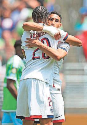 PSG silence Sounders to set up last-16 clash with Messi's men