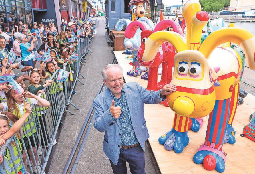 Here Comes the Fun Paul McCartney designs Gromit sculpture for city trail