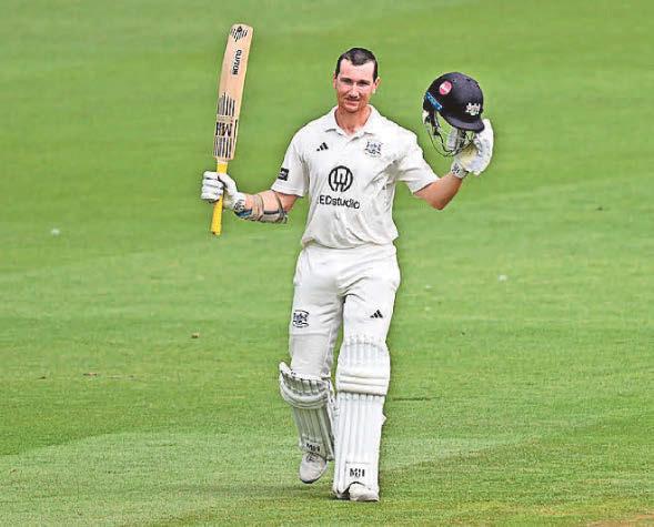 Cricket Bracey boosts Gloucestershire with superb century at Cardiff