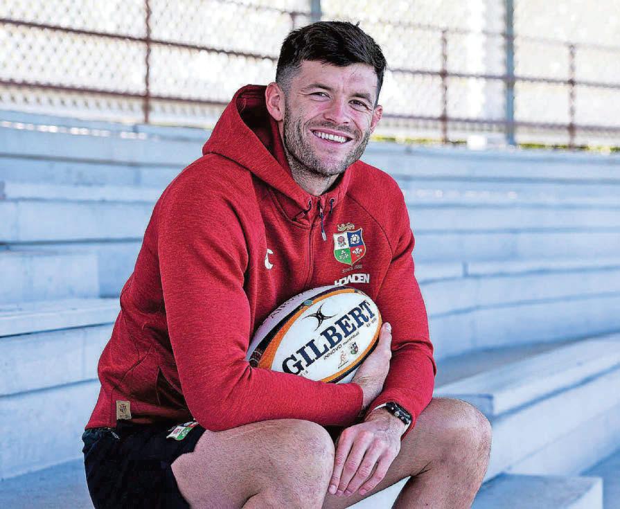 Rugby Kinghorn relishing his Lions challenge after dash from France