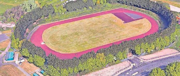 Homes plan opposed Petitioners in race to save old athletics track