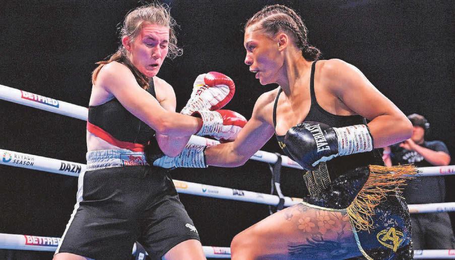 Boxing clever Unbeaten teenager Tiah tipped for superstar status