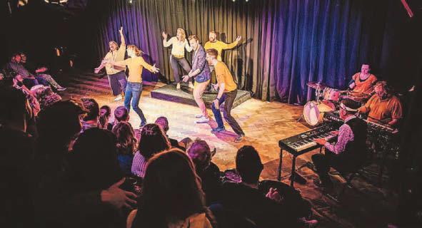 See smash-hit musical in the making at improv show
