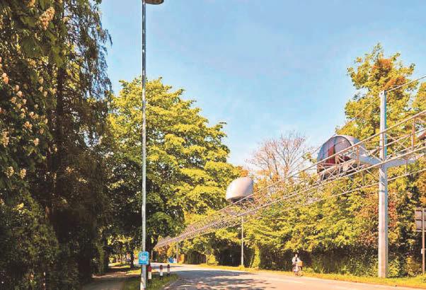 Airport Architect's vision for aerial link