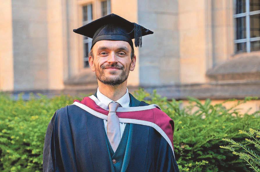 'I wanted to give back' Student graduates as a doctor 16 years after horror bike crash
