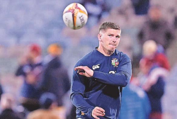 Rugby Farrell keeps son Owen on the bench against Invitational XV