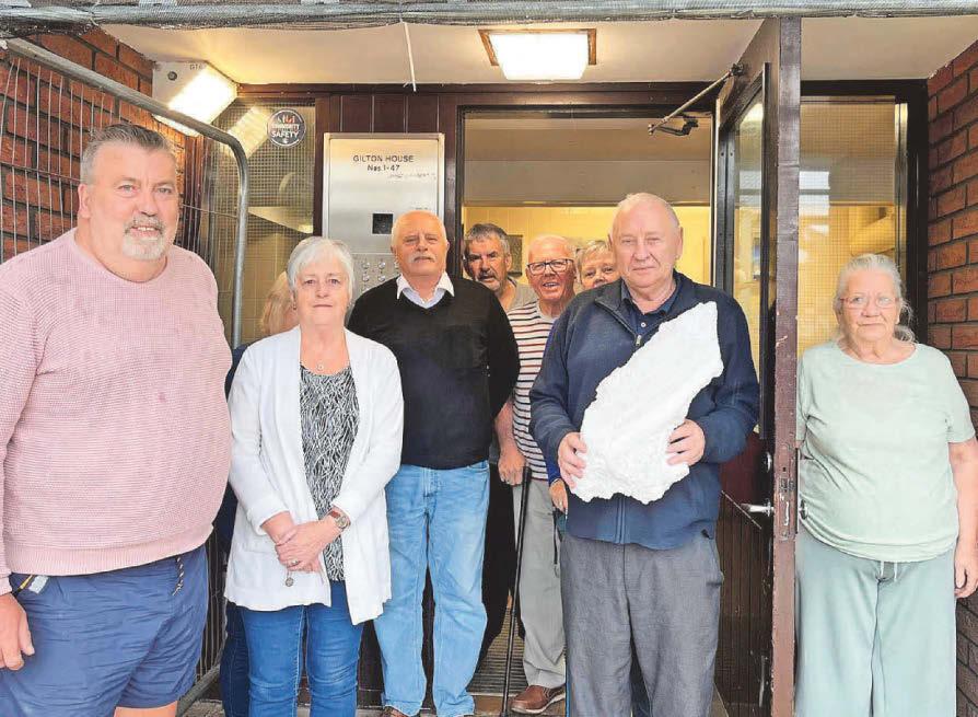 Fire trap fears Over-60s tower block door broken for three days