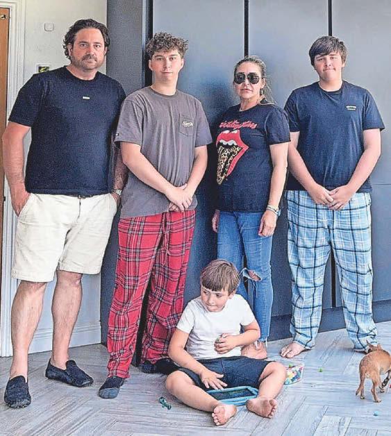 Airport ordeal Security staff's treatment forced family to cancel holiday