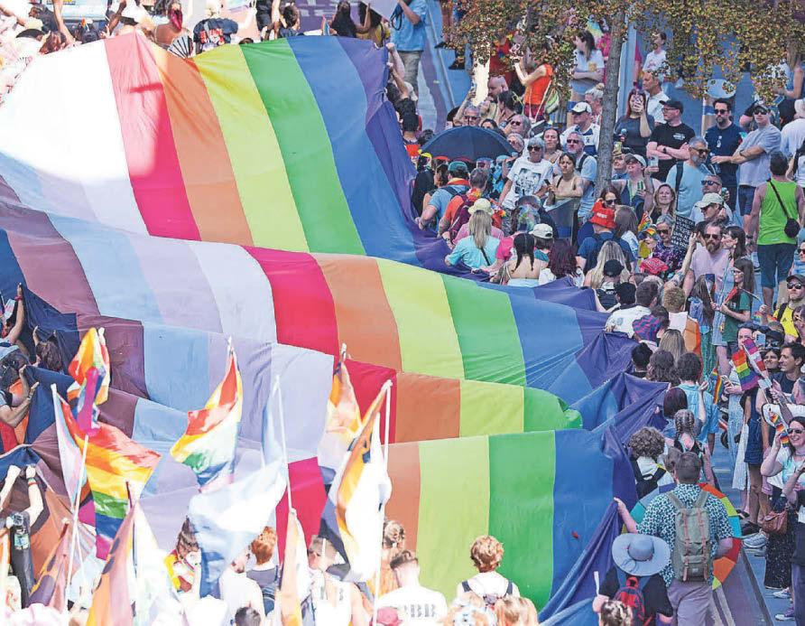 Pride Tens of thousands come to party and protest on the streets