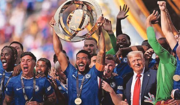 Football Reece hails Chelsea's 'statement' win in World Club Cup final