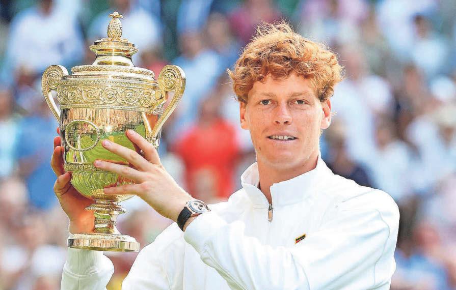Tennis Sinner proud of his mental resolve in securing Wimbledon title