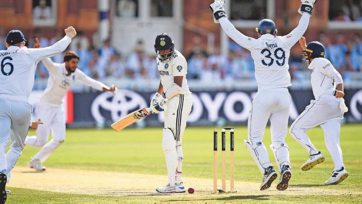 Cricket Shoaib's stroke of luck clinches amazing victory for England over India
