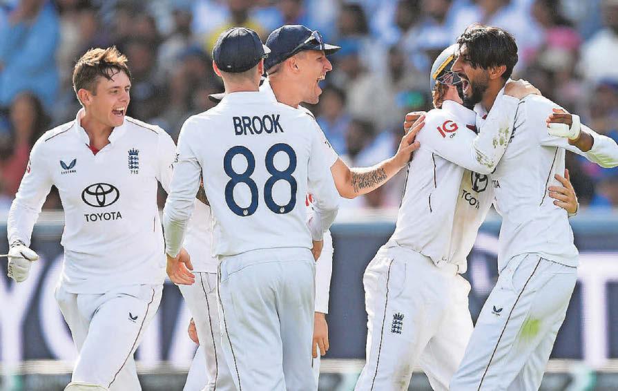 Cricket Stokes salutes 'courage' of Bashir after dramatic Lord's win