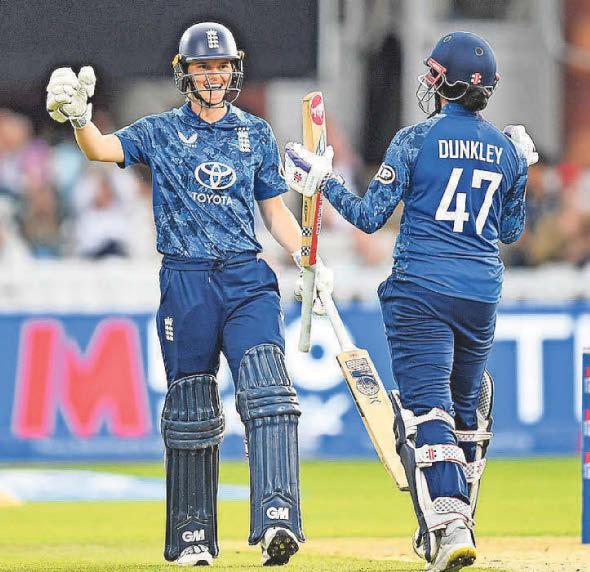 Women's cricket Jones guides England to victory in rain-affected Lord's encounter