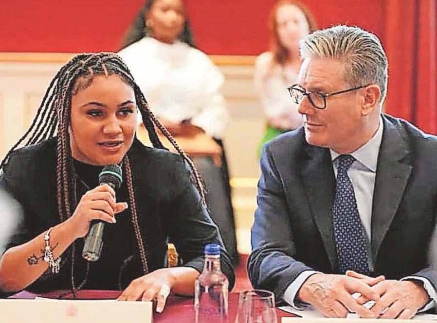 'Incredible honour' Campaigner tells King of knife crime battle