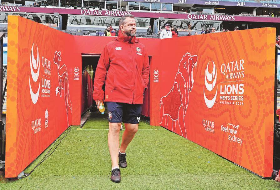 Rugby Lions chief executive says Farrell in strong position to return