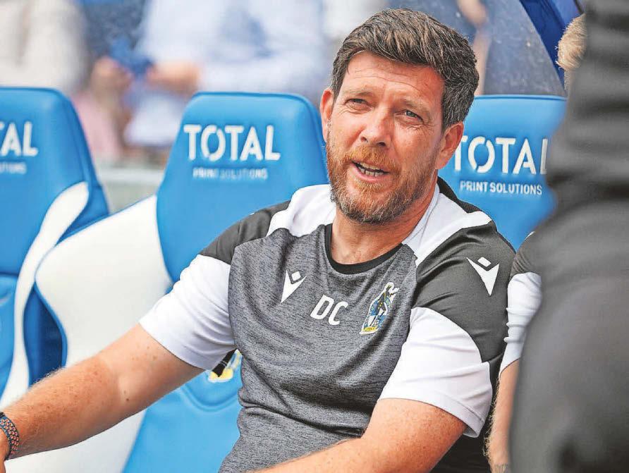 Football Clarke admits fresh faces are needed to bolster Gas squad