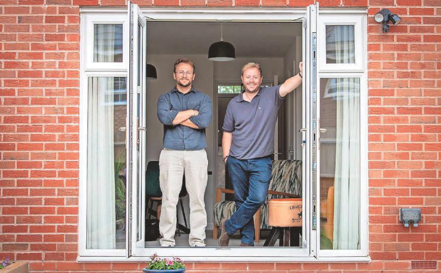 Homing instincts Brothers buy same houses