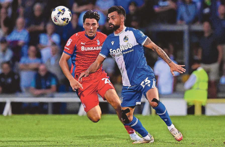 Football Macaulay stakes his claim as Rovers revert to four at the back