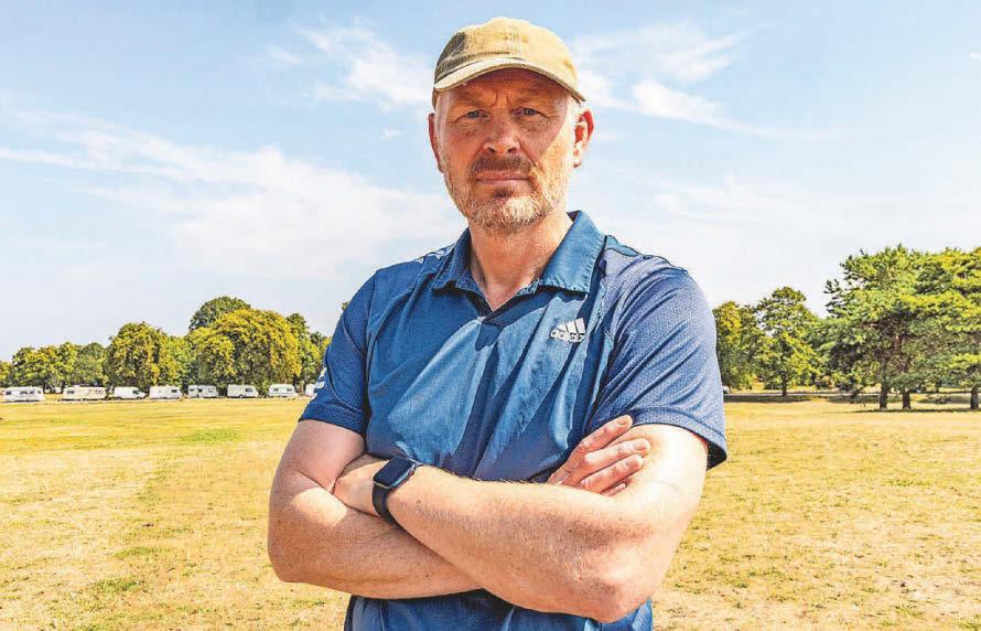 Van dweller row 'I can't afford to worry about threats to my safety'