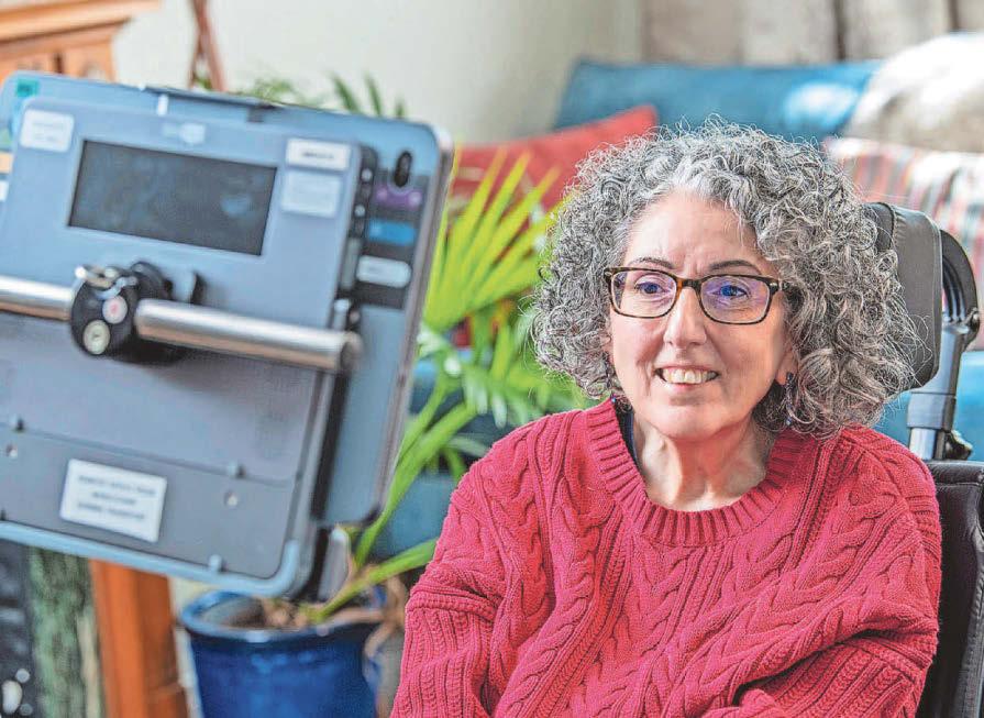 'I nearly cried when I first heard it' Firm gives Sarah her voice back