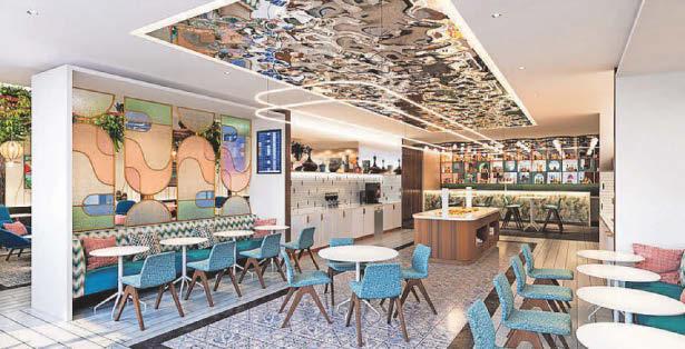 Airport revamp New executive lounge opens