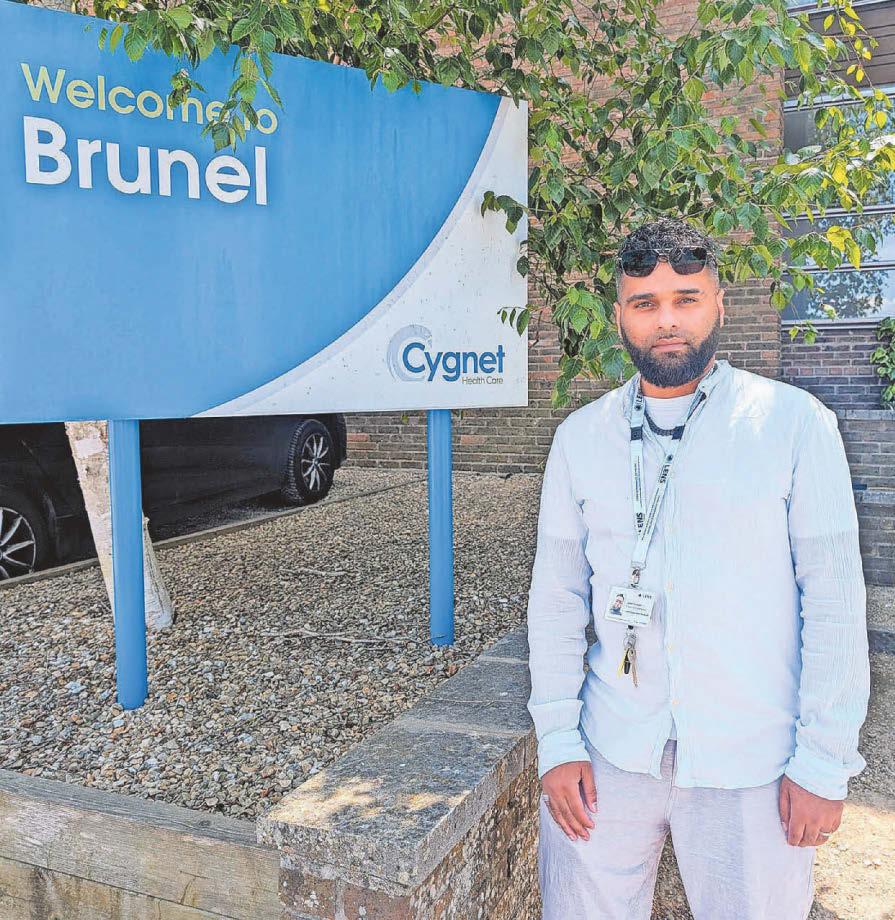 Patient who became a mentor nominated for award