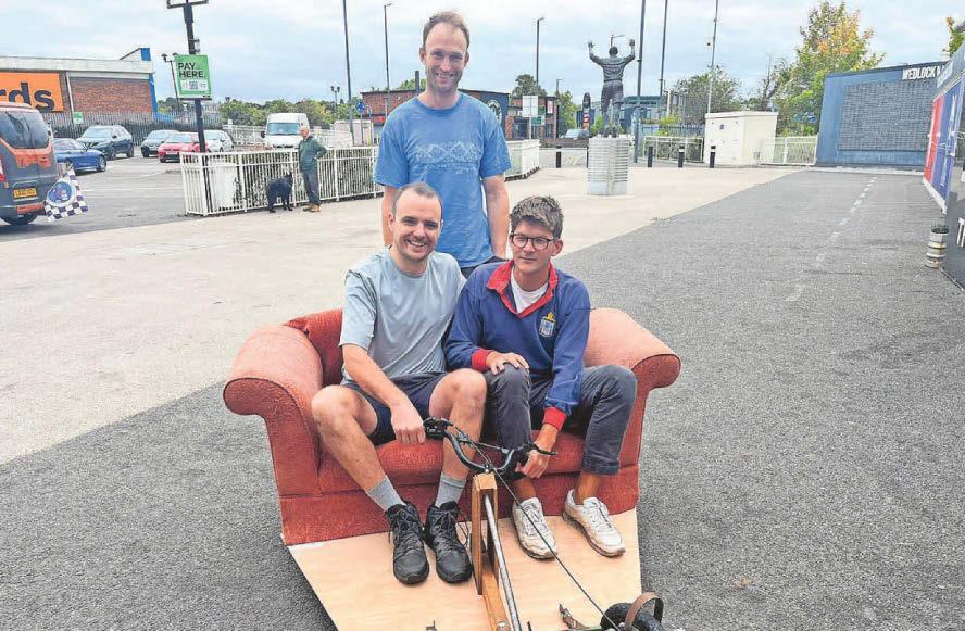 Gearing up for weekend wacky races