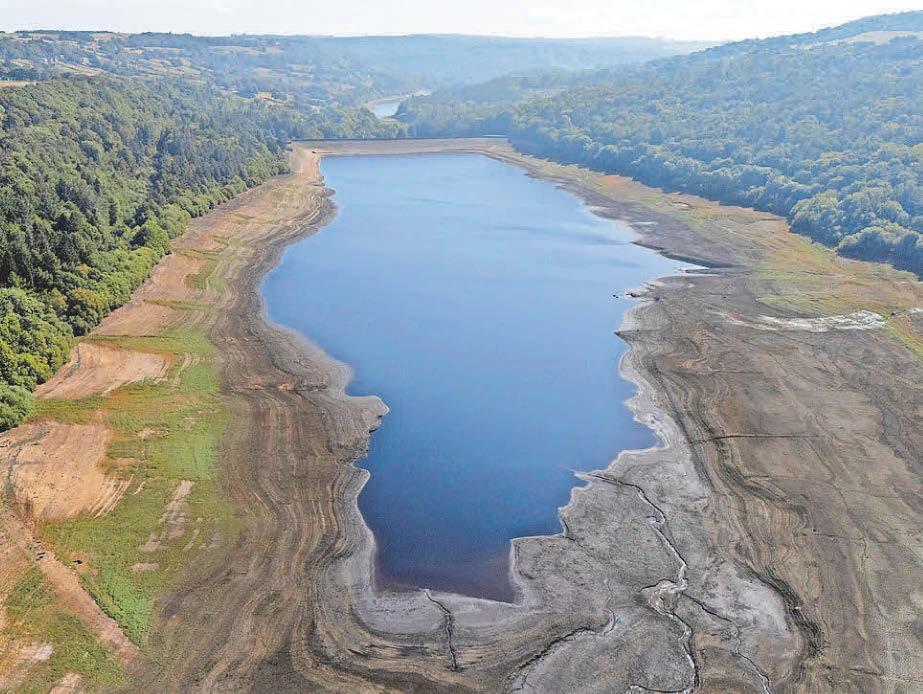 Reservoirs less than half full across 12 sites in England