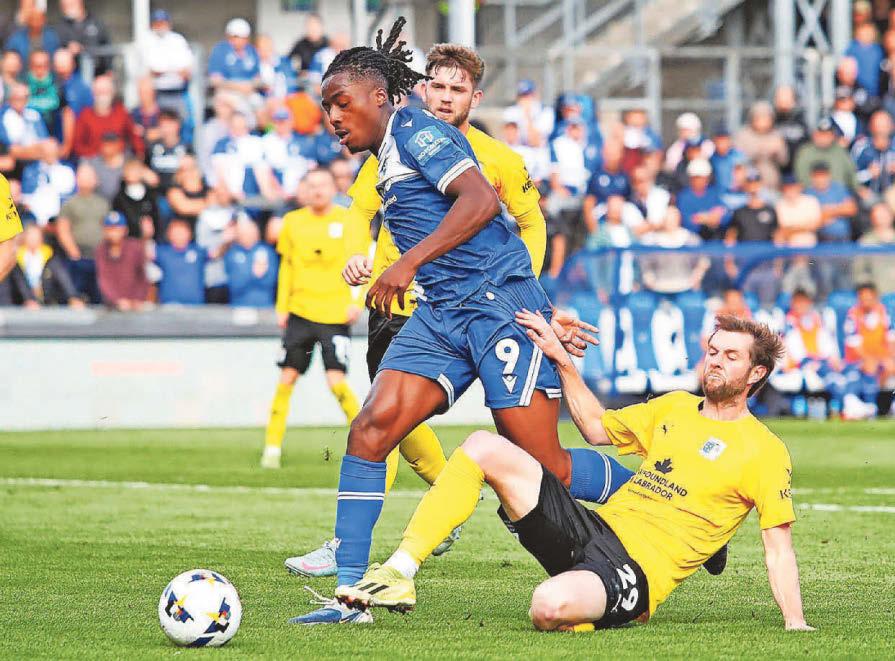 Football Promise pleased with his improved fitness after injury issues