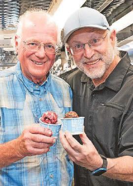 Ice cream founder's cold blast
