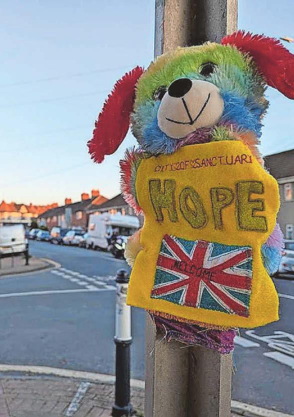Flag row 'We'll keep taking them down and they'll keep putting them back up'