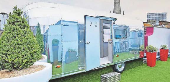 Sky has limit Hotel needs new permission for caravans on roof