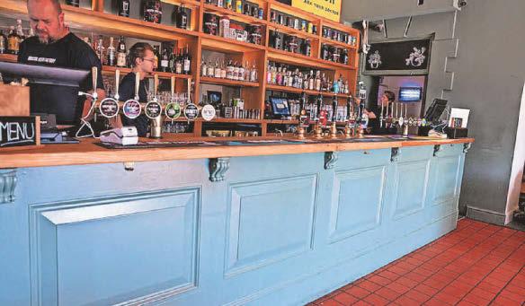 Big plans ahead New hands at the pumps of popular harbourside pub