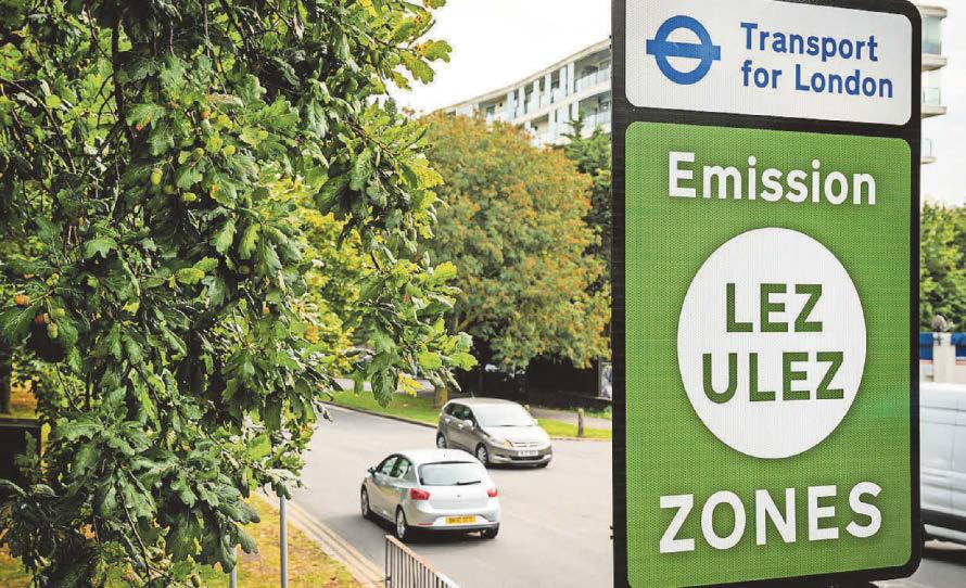 Khan hails success of Ulez as London meets pollution limit