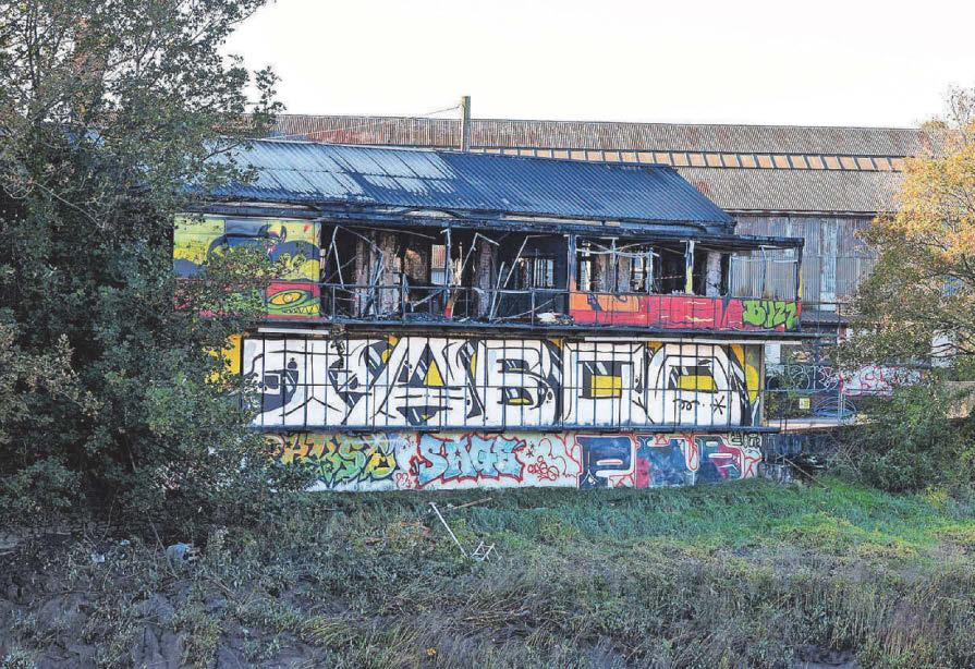 Huge blaze Health fears as former metalworks site goes up in flames