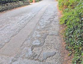 'Worst road I've encountered' Residents in border 'no-man's land' call for action