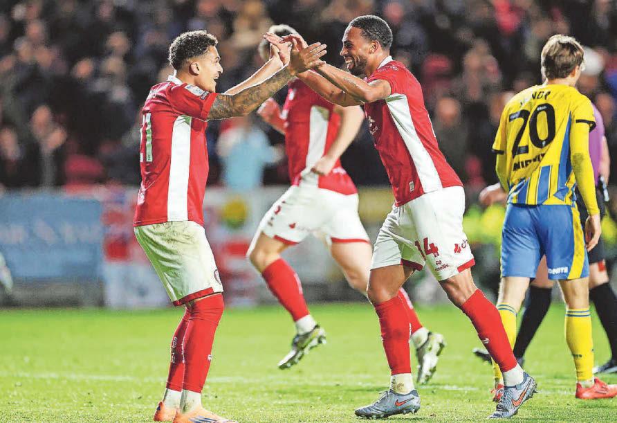 Football Struber praises Vyner after 'good guy' breaks club record