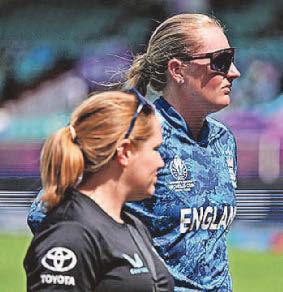 Women's cricket Ecclestone worry for England ahead of semi-final