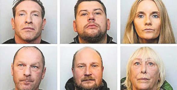 £2.8m haul City drugs gang jailed after heroin, cocaine and cash find