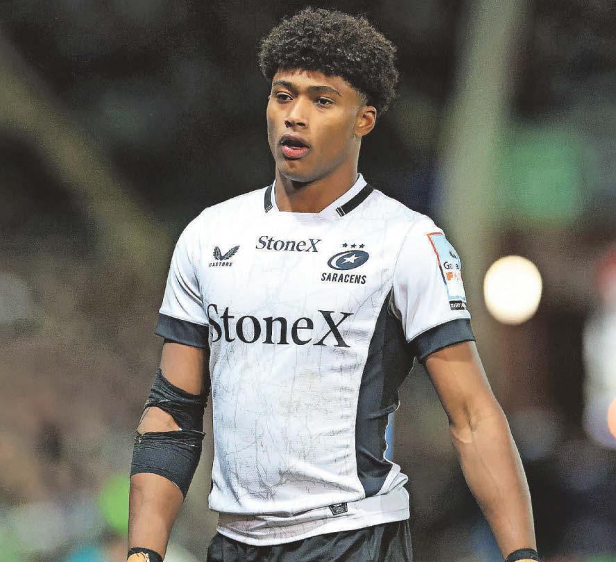 Rugby Teenage wing Noah named in England squad for autumn Tests